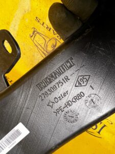 PRZEWÓD WLOT DOLOT KANAŁ POWIETRZA RENAULT CLIO V