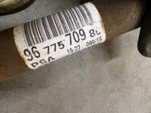 PÓŁOŚ PRZÓD LEWY LEWA KRÓTKA CITROEN C4 GRAND PICASSO II 1.6 THP AUTOMAT