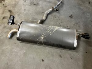 RURA WYDECHOWA WYDECH TŁUMIK KOŃCOWY RENAULT ESPACE VI