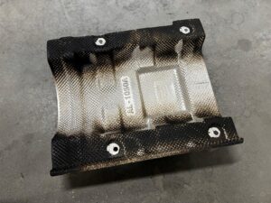 BLACHA OSŁONA TERMICZNA DACIA LODGY LIFT 2022R 1.5 BLUE DCI