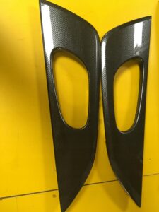 DEKORY LISTWY CARBON BOCZKÓW NISSAN X-TRAIL T32