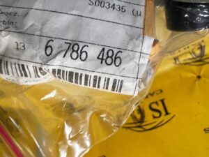 ŚRUBA KOŁA Z KODEM ANTYKRADZIEŻOWA KOD 31 BMW 7 E65 E66 X3 E83 ZŁODZIEJKA