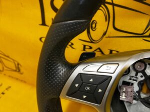 KIEROWNICA SKÓRA MULTIFUNKCJA MANETKI ŁOPATKI MERCEDES CLS W218