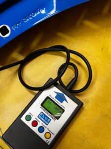 BŁOTNIK TYŁ LEWY FORD BRONCO 21- VELOCITY BLUE PEARL METALIC