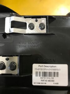 LEWA KRATKA NAWIEWU POWIETRZA NISSAN LEAF I ZE0 EU