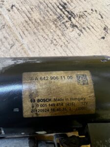 ROZRUSZNIK MERCEDES CLS W218 3.0 CDI