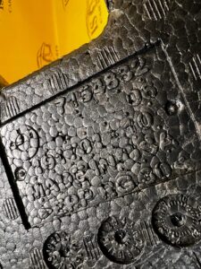 WYGŁUSZENIE STYROPIAN PODŁOGI PRZÓD PRAWY PRAWE BMW X5 F15 E70 X6 F16 E71