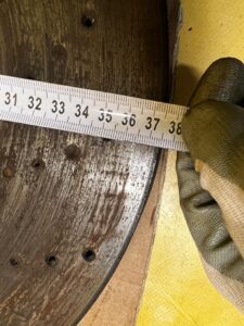 KOMPLET TARCZE ZACISKI KLOCKI HAMULCOWE PRZÓD MERCEDES GL X166 4.7 V8