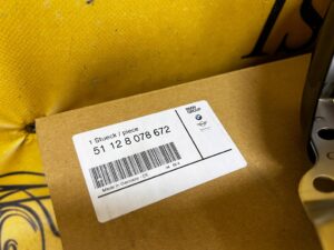 OSŁONA KOŃCÓWKI RURY WYDECHOWEJ PRAWA M-PAKIET BMW G05 G06 NOWA