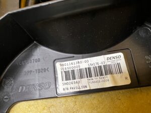 DMUCHAWA NAWIEWU WENTYLATOR TYŁ CITROEN C4 GRAND PICASSO II