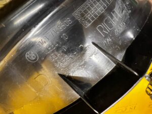 OSŁONA PROGU NÓG PASAŻERA PRAWA BMW X5 E70 X6 E71