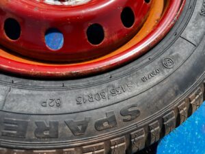 KOŁO ZAPASOWE DOJAZDOWE FELGA OPONA FIAT PUNTO I FIAT PANDA II 135/80 R13