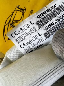 KURTYNA AIRBAG PODUSZKA POWIETRZNA LEWA LEWY PEUGEOT 2008 II