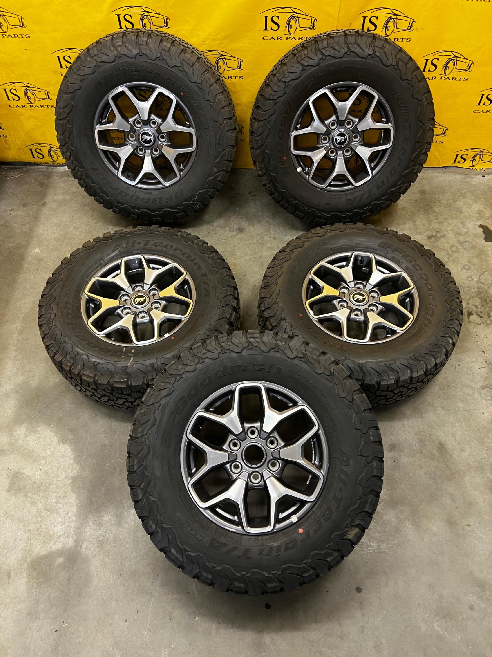 NOWE KOŁA FELGI OPONY CAŁOROCZNE TERENOWE FORD BRONCO 21- 285/70 R17