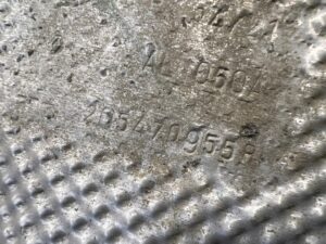 BLACHA OSŁONA TERMICZNA DACIA DOKKER 1.5 BLUE DCI