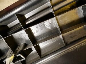 LISTWA OSŁONA OBUDOWA PASA TYŁ TYLNEGO BAGAŻNIKA BMW X6 E71