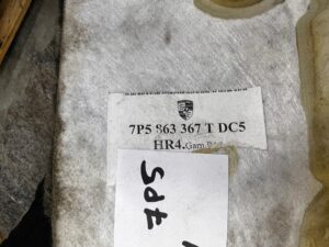 DYWAN PODŁOGA WYKŁADZINA WNĘTRZA PORSCHE CAYENNE II 7P5