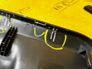 OSŁONA ZAŚLEPKA PROWADNICY FOTELA KANAPY TYŁ PRAWY MERCEDES GL X166