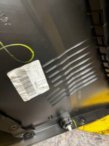 BOCZEK TAPICERKA DRZWI LEWY TYŁ DACIA SANDERO III