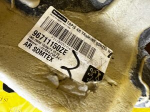 WYKŁADZINA PODŁOGA TYLNA PEUGEOT 508 I RXH HYBRID4