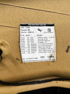 JAGUAR XJ X351 SWB PODSUFITKA SUFIT ALCANTARA EU