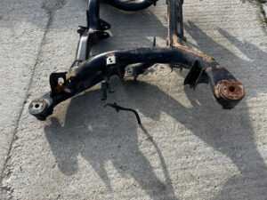 WÓZEK SANKI TYŁ PORSCHE CAYENNE 7P5 LIFT 4.2D