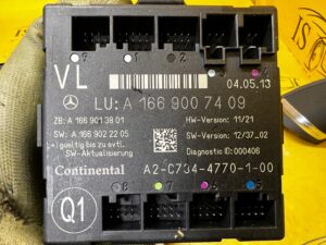 MODUŁ STEROWNIK DRZWI PRZÓD LEWY MERCEDES GL X166