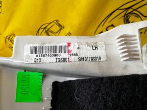 OSŁONA TAPICERKA KLAPY TYŁ BAGAŻNIKA GÓRNA MERCEDES GLS X166