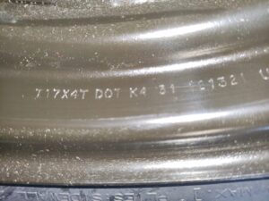ZESTAW NAPRAWCZY KOŁO DOJAZDOWE LEWAREK FORD ESCAPE MK4 KUGA MK3 155/70 R17
