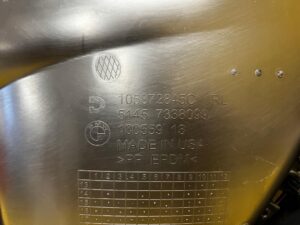 BOCZEK TAPICERKA DRZWI LEWY TYŁ BMW X6 F16 NOWA OEM