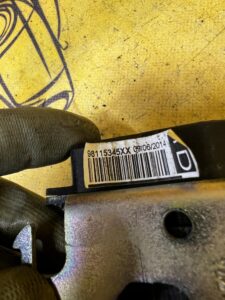 USZKODZONY PAS BEZPIECZEŃSTWA PRZÓD PRAWY PEUGEOT 508 I LIFT SW KOMBI