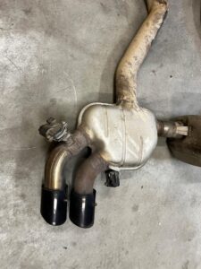 TŁUMIK RURA WYDECHOWA WYDECH TYŁ KOŃCOWY BMW M5 F90 M8 F91 F92