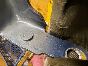 ZAWIASY DRZWI PRAWY PRZÓD FORD KUGA MK3