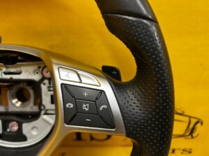 KIEROWNICA SKÓRA MULTIFUNKCJA MANETKI ŁOPATKI MERCEDES CLS W218