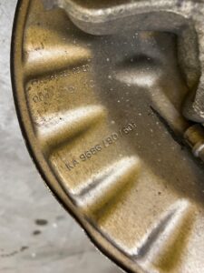 ZWROTNICA TARCZA ZACISK TYŁ PRAWY MERCEDES GL X166 4.7 V8 4MATIC