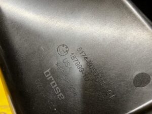 KIEROWNICA ŁAPACZ POWIETRZA DO CHLODNICY LEWA BMW X5 F15 NOWA OEM