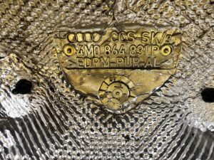 OSŁONA TERMICZNA ŚCIANY GRODZIOWEJ GRODZI AUDI Q7 SQ7 4M0