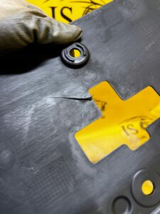 OSŁONA ZAŚLEPKA PASA PRZEDNIEGO PEUGEOT 508 I RXH HYBRID4