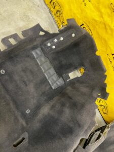 KOMPLET WYKŁADZINA DYWAN WNĘTRZA PODŁOGI PORSCHE PANAMERA 970 I LIFT LHD