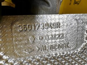 OSŁONA TERMICZNA BLACHA DACIA SANDERO III 2023R