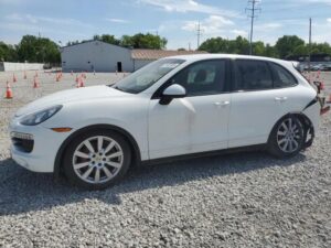 KOMPLETNY PRZÓD ZDERZAK MASKA LAMPY CHŁODNCIE PORSCHE CAYENNE S II 7P5 4.8