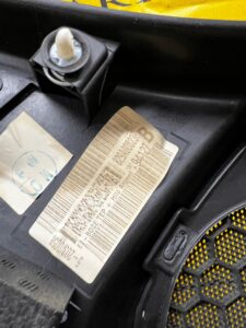 BOCZEK TAPICERKA DRZWI LED PRAWY TYŁ RENAULT MEGANE IV HB