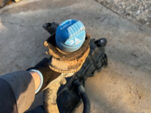 KOMPLET ZBIORNIK POMPA WLEW KOREK PŁYNU ADBLUE DACIA DOKKER 1.5 BLUE DCI