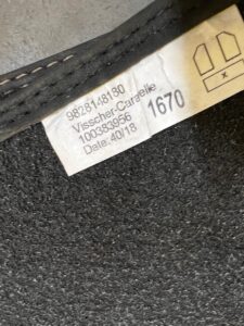 DYWANIK WYCIERACZKA WELUROWY TYŁ ORYGINALNY PEUGEOT 5008 II