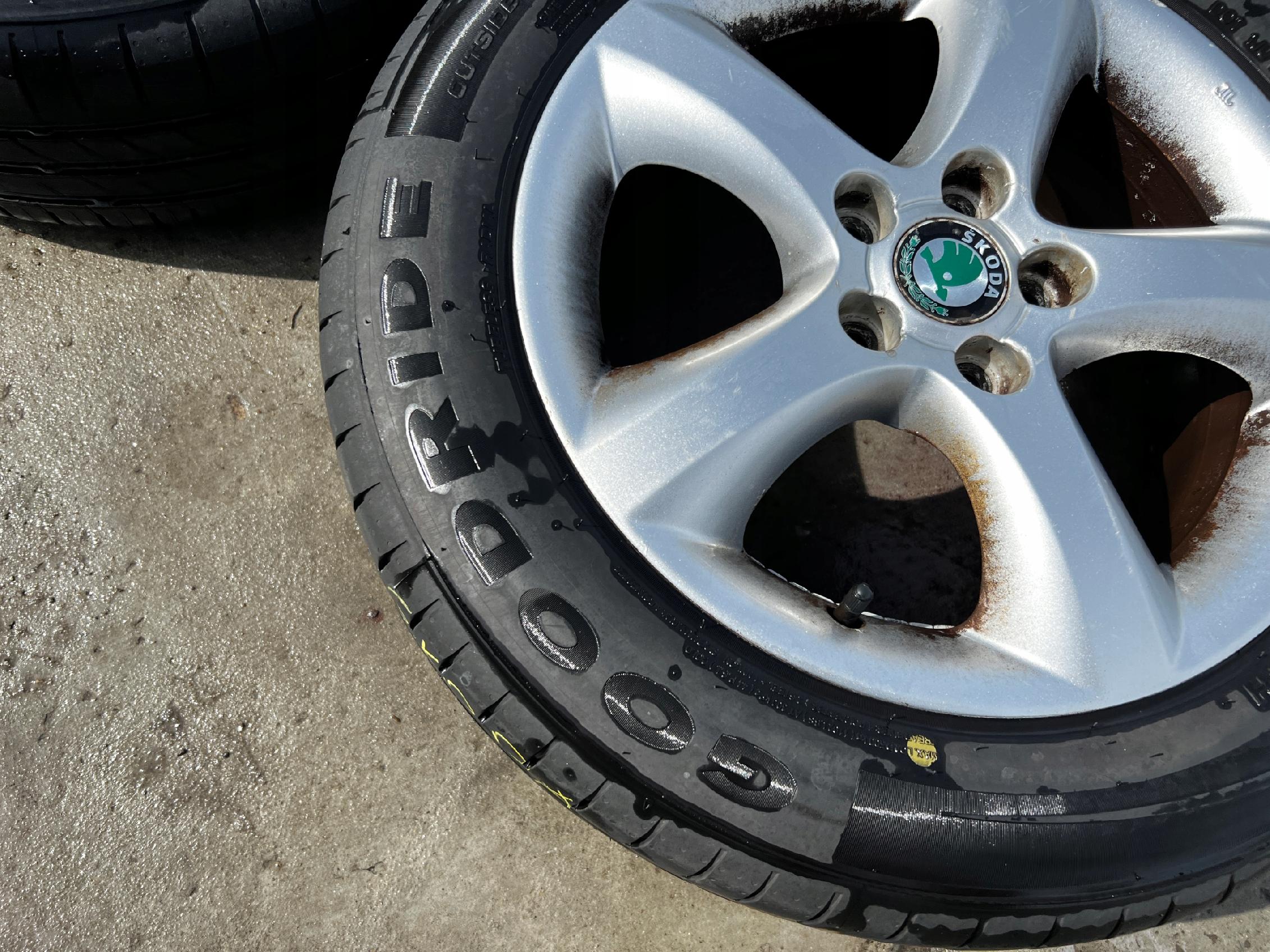 KOŁA FELGI OPONY LETNIE SKODA FABIA II 185/60 R15