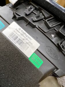 DEKOR RAMKA KONSOLI NAKŁADKA DESKI KRATKA FORD RANGER MK5 V WILDTRAK