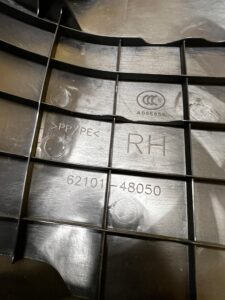 OSŁONA PROGU POD DESKĄ PRAWA LEXUS RX 450H III 3 AL10