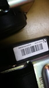 PAS BEZPIECZEŃSTWA PRAWY TYŁ PEUGEOT 508 SEDAN