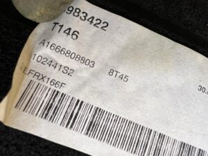 PODŁOGA WYKŁADZINA BAGAŻNIKA MERCEDES GLS X166 BRĄZ