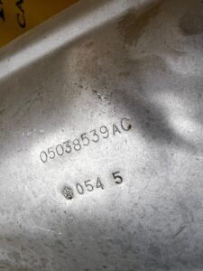 OSŁONA TERMICZNA WYDECHU JEEP GRAND CHEROKEE WK2